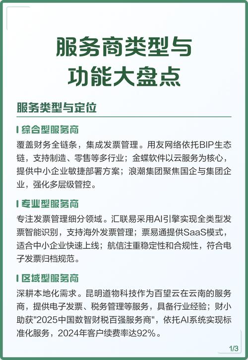 四、服务商怎么选?说点实在的