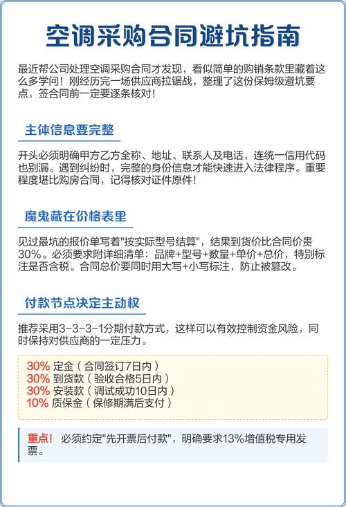 不同采购规模，签合同的避坑玩法不一样