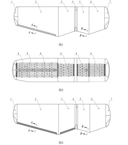 粉煤灰散装罐车罐体内部流化床结构图