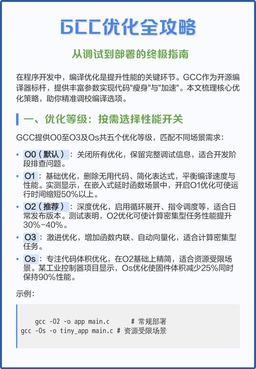 调试阶段的关键优化技巧