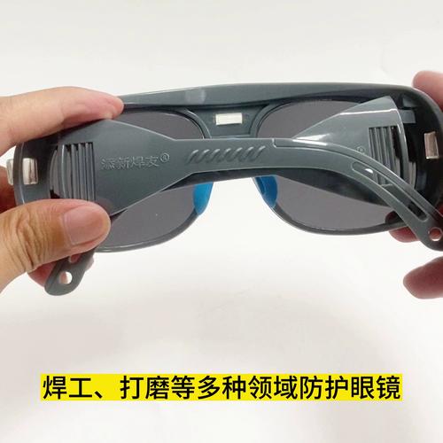 不同工况分类的工业防护眼镜展示