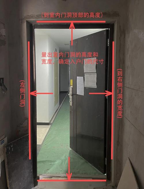 42平开间60cm通行净宽测量实景