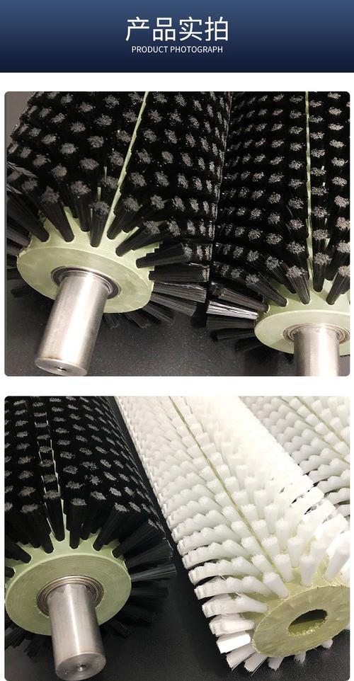 新能源电池生产线极片清粉工业毛刷