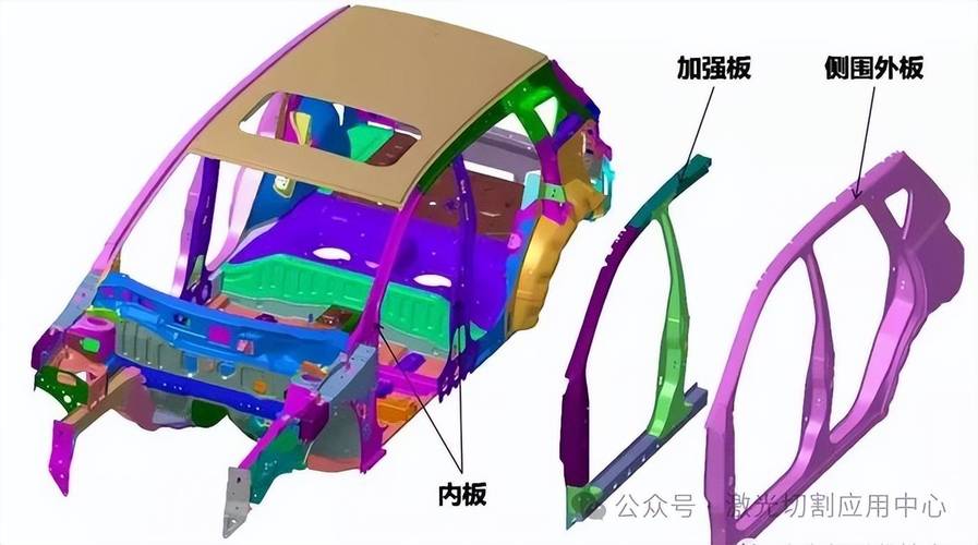 汽车轻量化仿贝壳层状仿生结构失效断面图