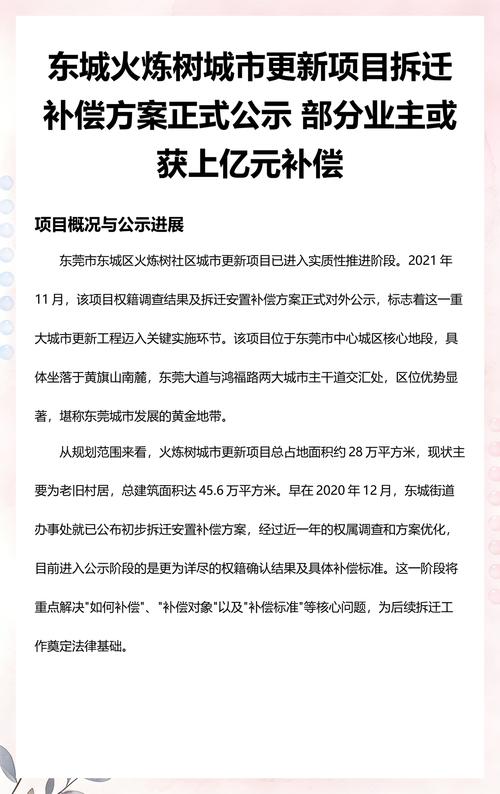 北京城市更新房屋拆迁补偿公告实拍图
