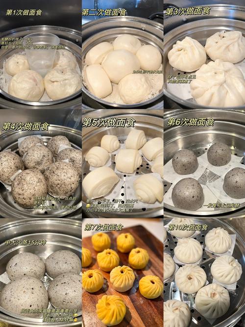 厨房台面上多种家庭常见发酵食材展示图