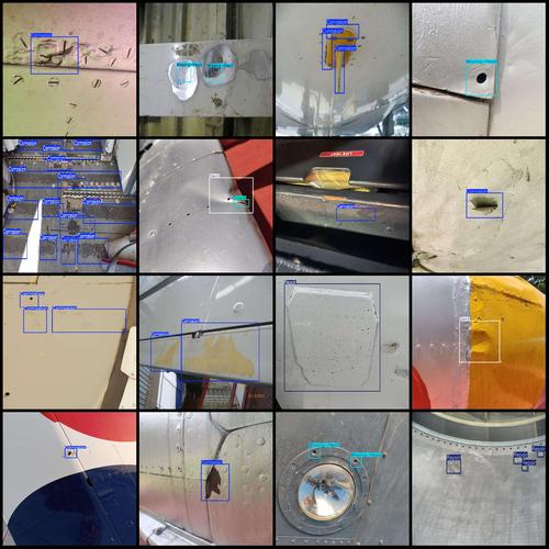 质检人员在专用软件上标注金属工件缺陷区域