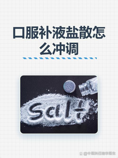 宝宝口服补液盐正确冲泡比例图