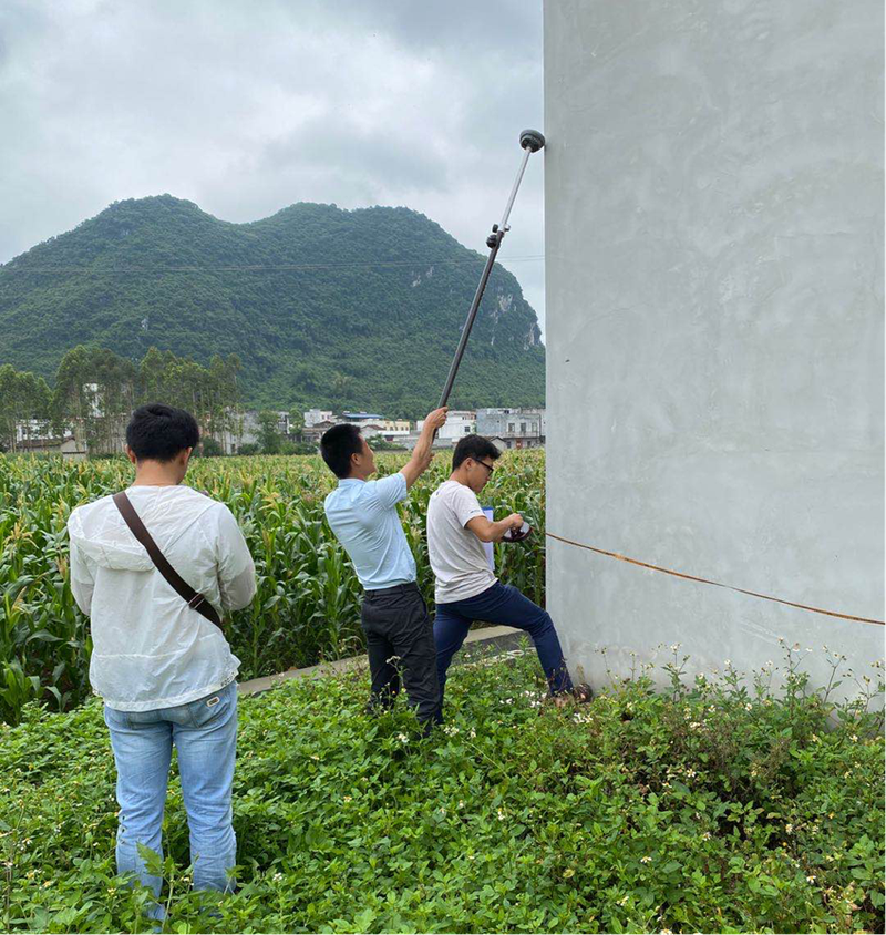 农村宅基地边界争议测绘现场图