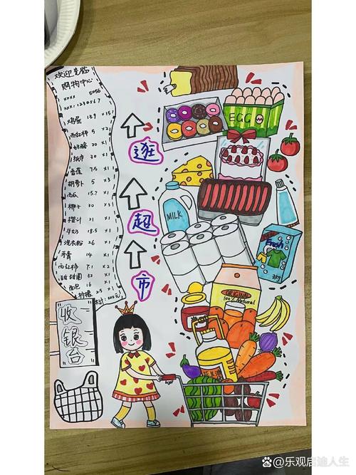 极简生活七天购物冷静法则手绘图
