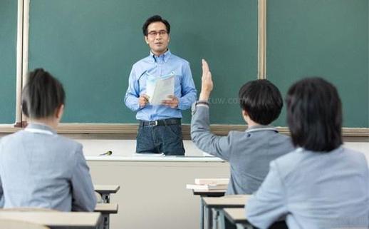 中小学教室学生举手提问特写实拍