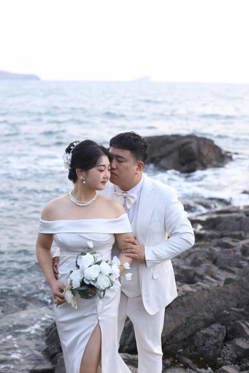 独立修图师精修婚纱照电影感氛围案例