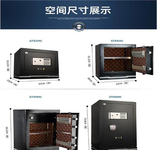 家用保险箱A级B级钢板厚度对比示意图
