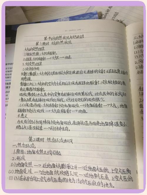 高中升学分层目标手写笔记