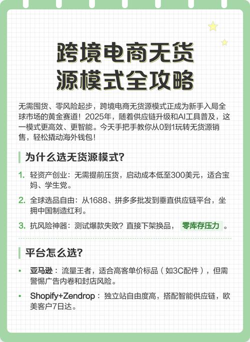 ⑤ 电商无货源模式——谨慎入场