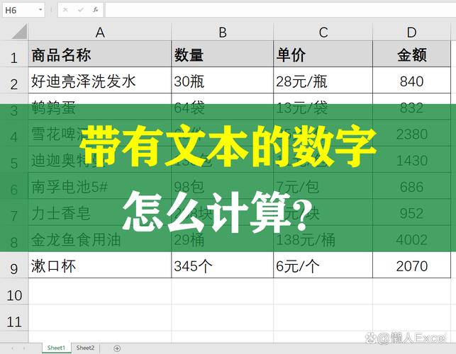 Excel文本型数字绿色小三角错误检查示意图