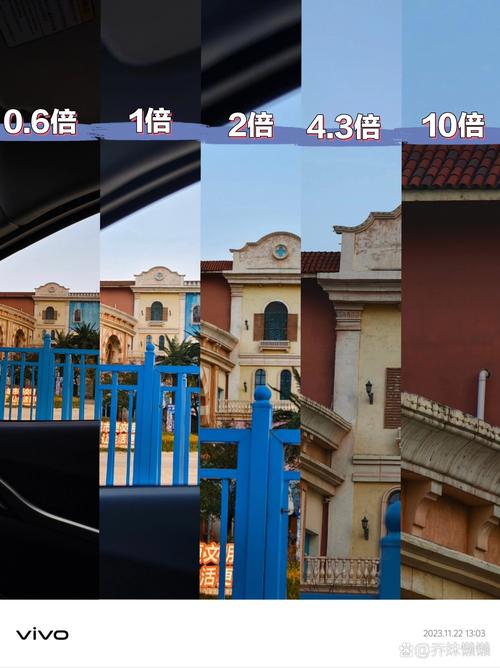 手机2倍焦街拍与1倍焦街拍对比图