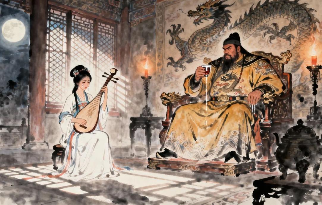 吴三桂陈圆圆历史典故绘画