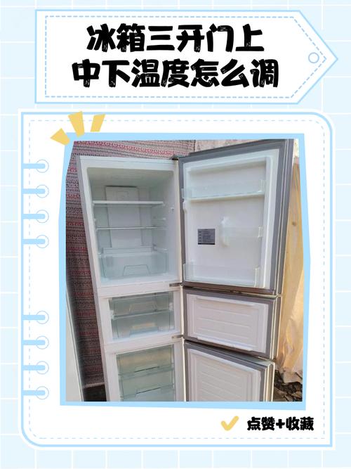 冰箱内部温度分布示意图