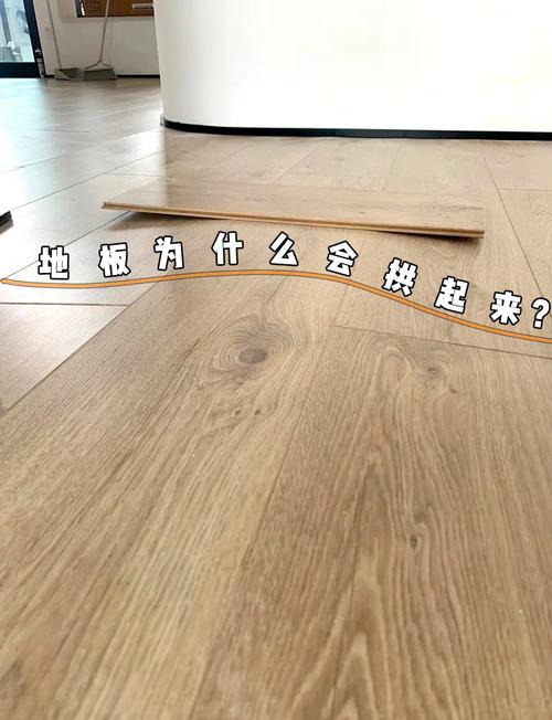 夏季实木地板边缘起翘实景图
