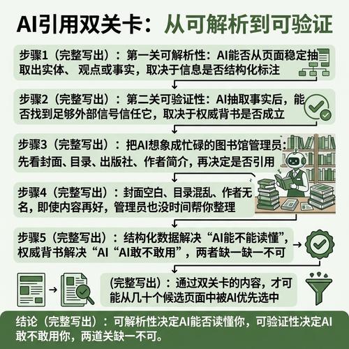 提升AI答案引用概率的可落地方径