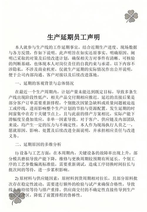 工厂设备维护人员推迟检修导致故障
