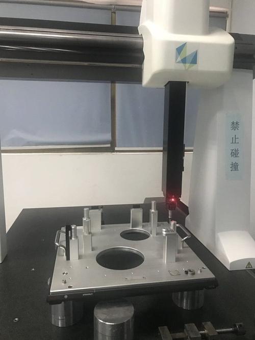 工装夹具出厂三坐标检测现场