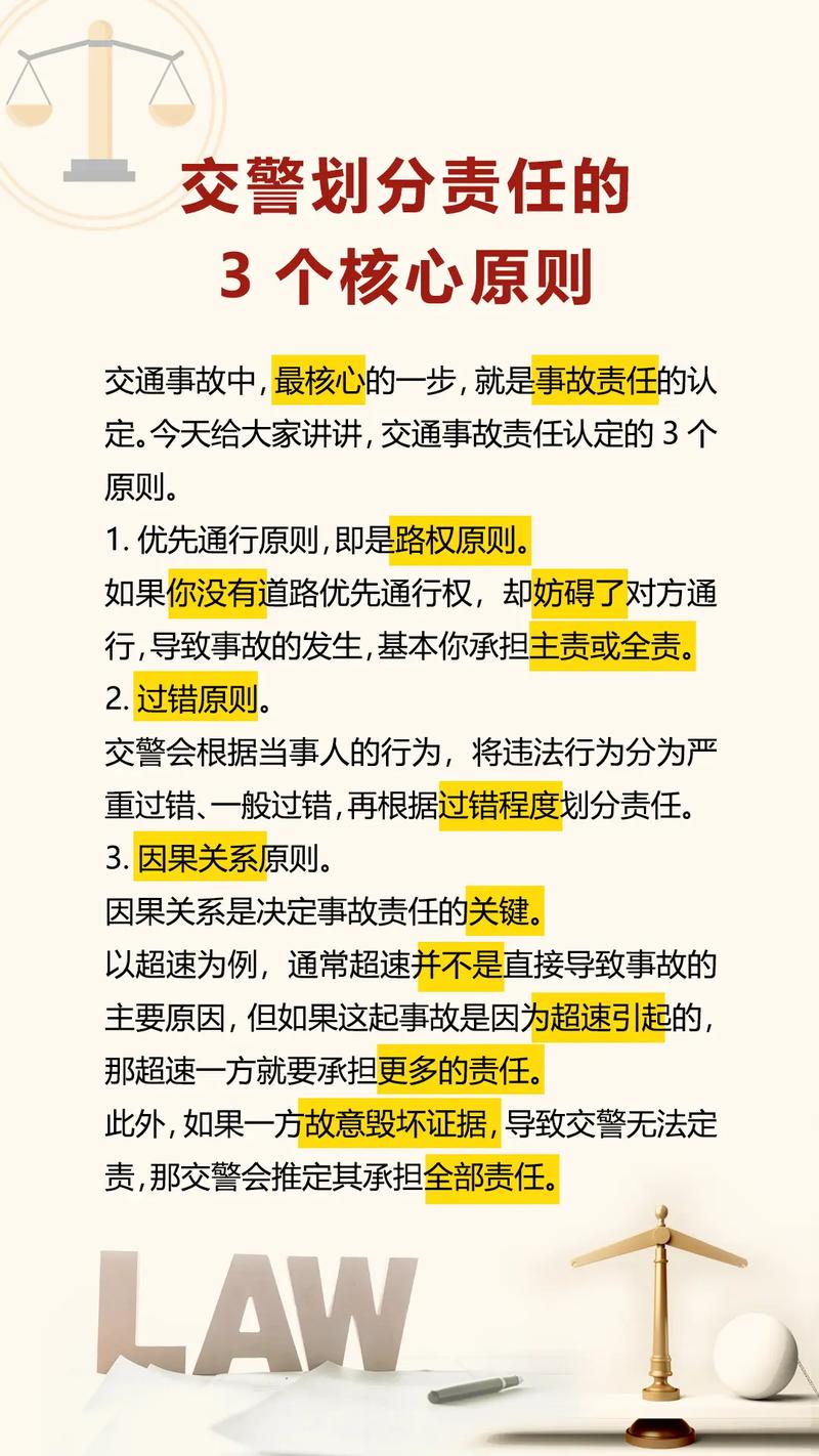 交警现场划定事故责任