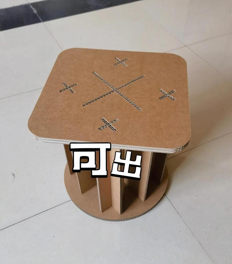 工业旧零件改造儿童创意坐凳