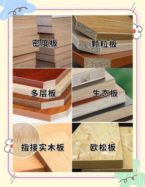 不同材质榻榻米床板材对比图