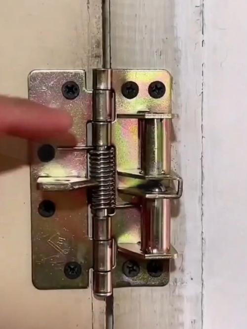老旧入户防盗门弹簧合页