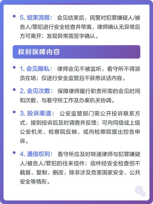 看守所律师会见流程公示牌