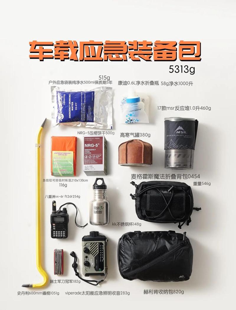 长途乘车出发前随身准备物品图