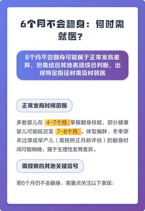 哪些宝宝翻身异常必须马上就医