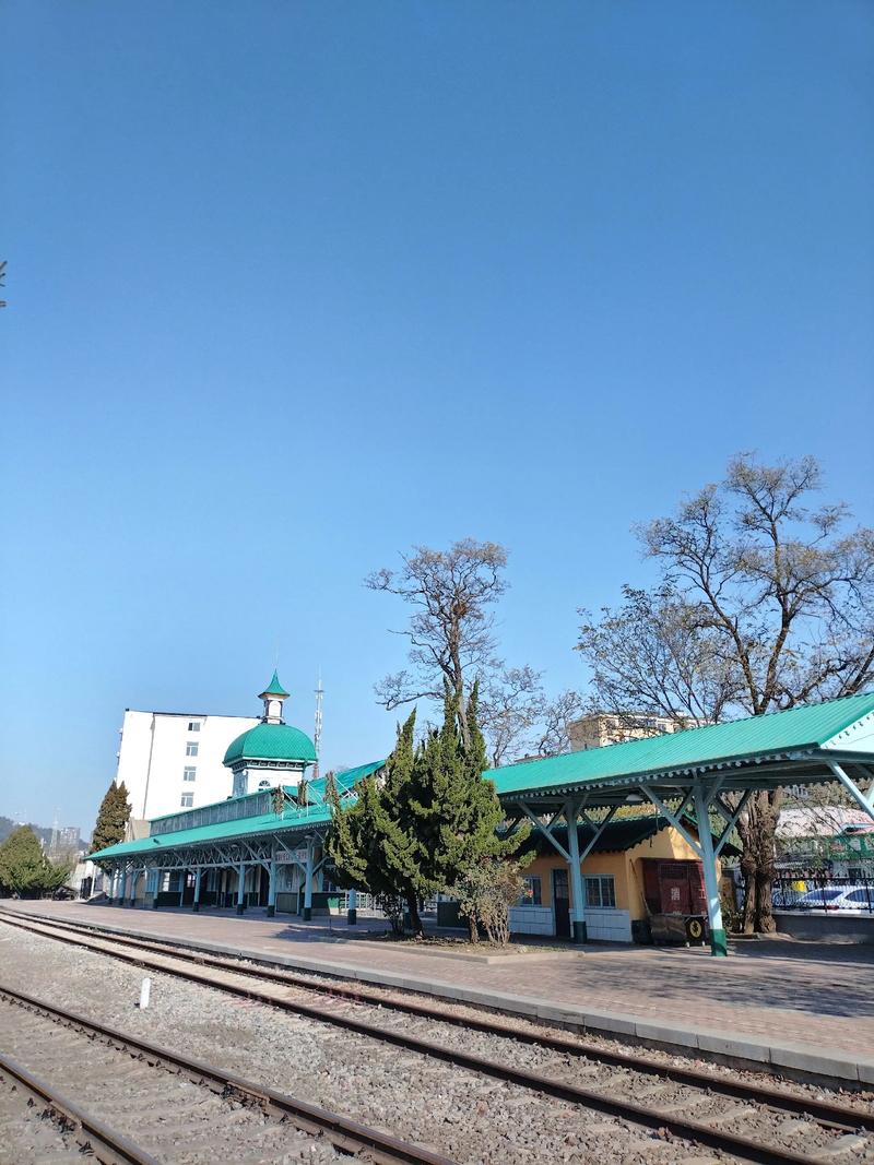 旅顺站俄式建筑外观