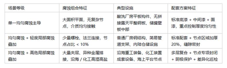 不同场景锈蚀防护法律需求适配参考