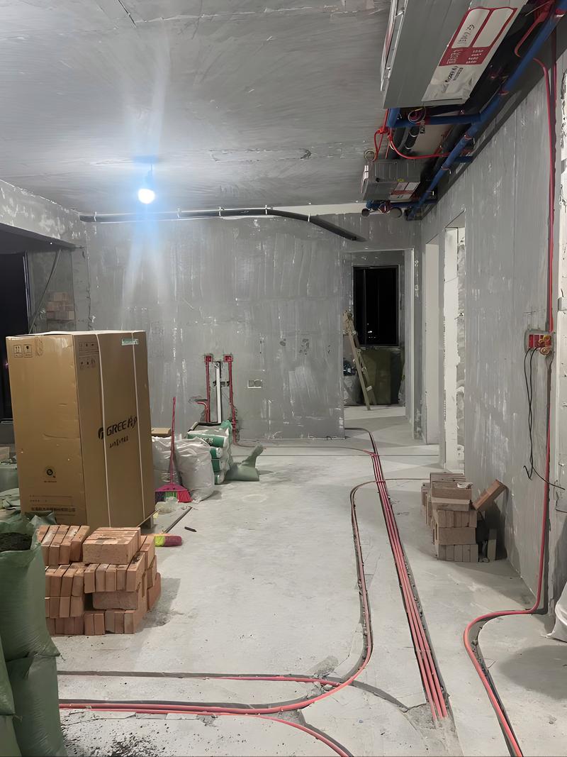 大平层水电改造施工现场实拍