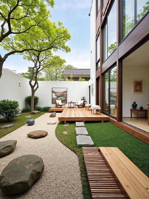 10平小户型庭院装修实景图