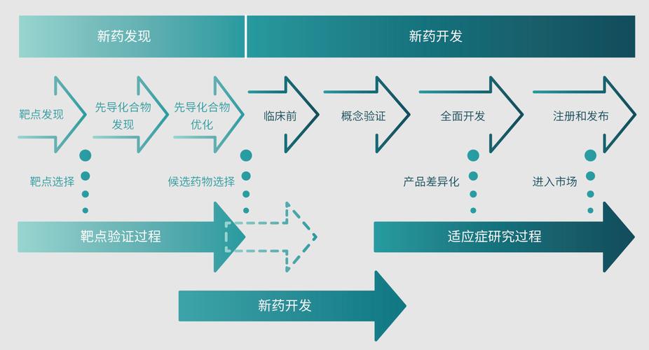 AI辅助药物研发流程图
