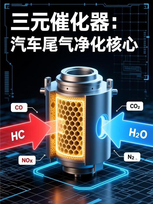 举个香喷喷的例子:汽车尾气催化剂