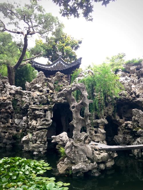 个园假山细节