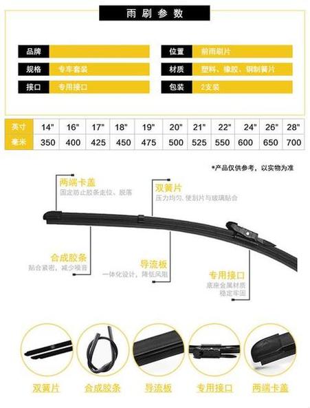 汽车雨刮弹簧自由长度对比测量图
