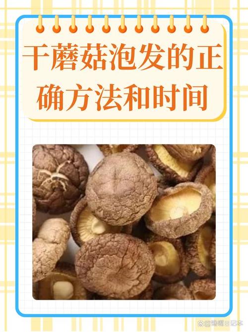 干菌菇温水泡发步骤图