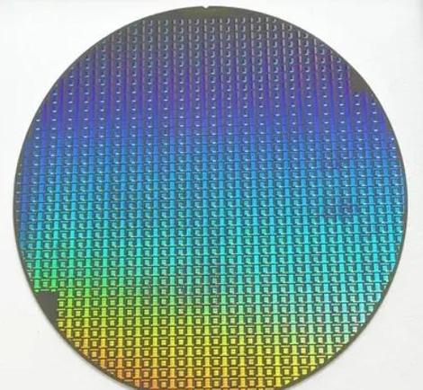 8英寸二维MoS2半导体晶圆量产片