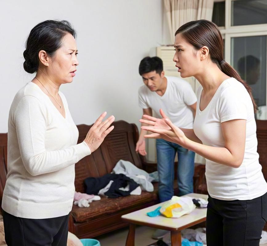 家庭亲属争执老人监护权现场实拍