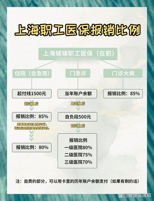 职工医保住院报销范围明细示意图