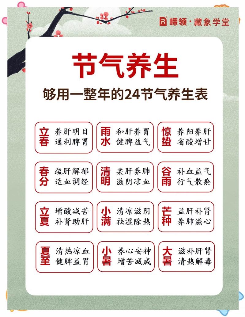 节气生活安排，核心就是看具体情况，别死套攻略