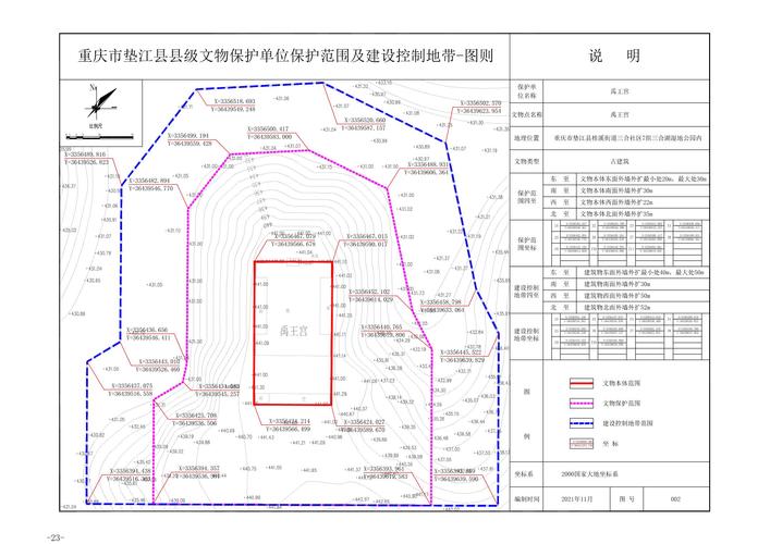 省级文保单位石窟寺保护范围红线公示文件