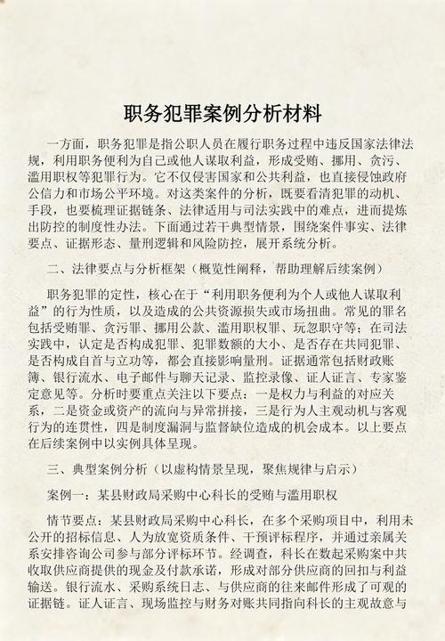 天津职务犯罪案件证据梳理分析表