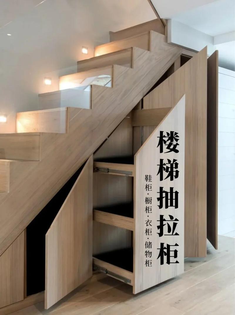 抽屉式楼梯踏步收纳安装过程